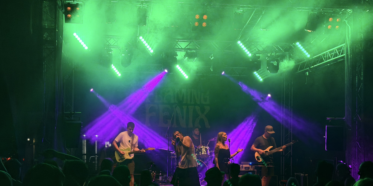 Bandsupport bei Banana Sounds
