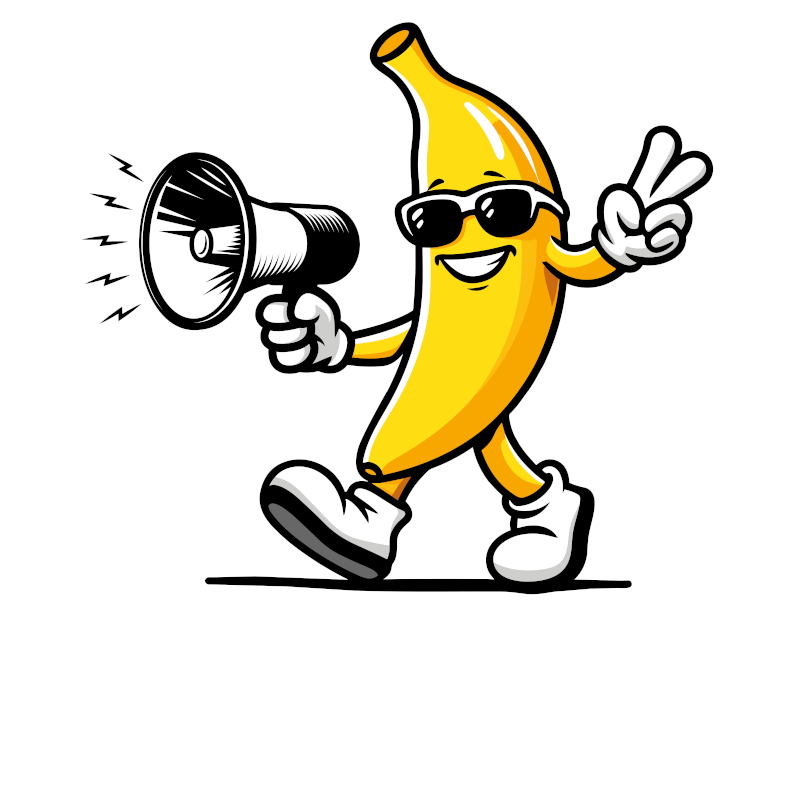 Banana Sounds Maskottchen